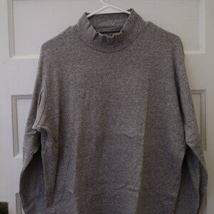 Uniqlo grey mockneck